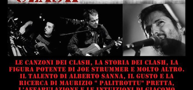 Londra Brucia! Lo spettacolo sui Clash di Alberto Sanna, Giacomo Casti e Maurizio Pretta il 5 gennaio a Tonara